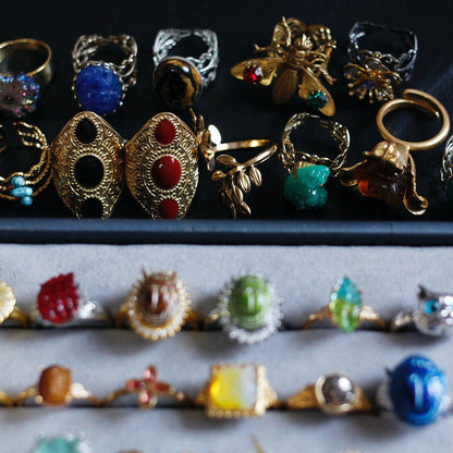 Open Cuff Olive Leaf Ring - Doraflora