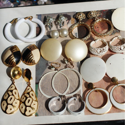 Vintage Filigree Gold Hoop Drop Earrings | Old Money Aesthetic Jewelry - Doraflora